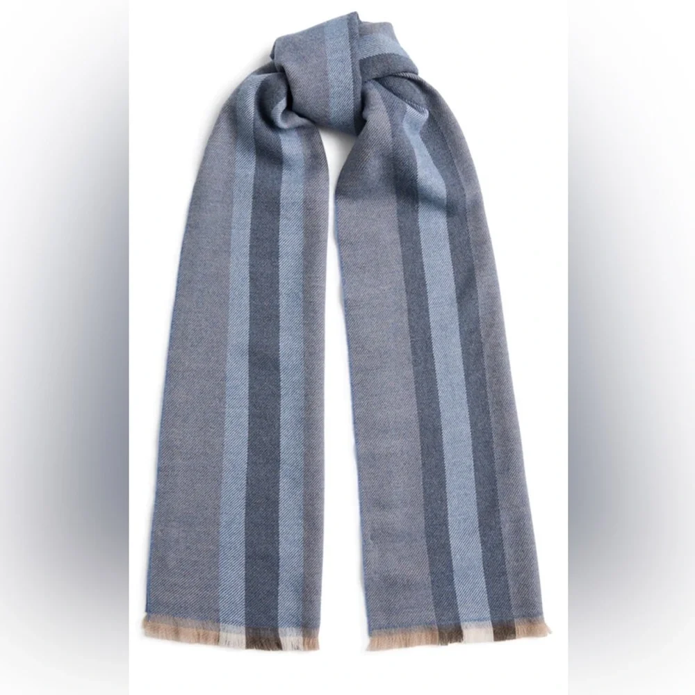 New Gucci Lana Wool Shawl / Scarf